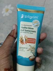 Pilgrim Hydra Glow Gel Sunscreen SPF 50+