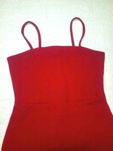 Red Mini Bodycon Dress