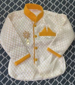 Elegant Ethnic Jacket for kids with pant
