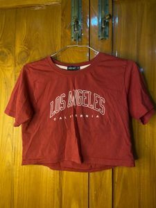 Los Angeles Cropped Tee