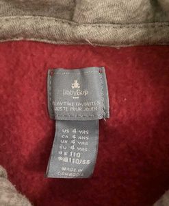 Gap Kids Red Hoodie
