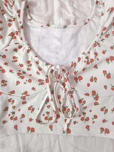 Floral Crop Top