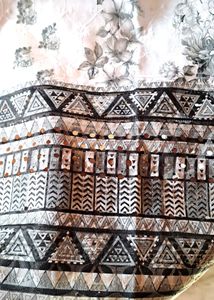 Stylish Floral Print Kurta