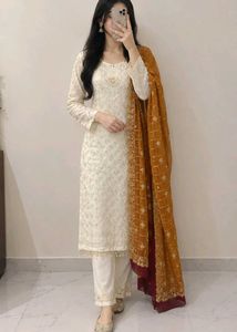 Pakistani Georgette sequence work  dress
