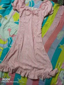 Floral Pink Dress
