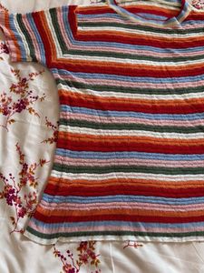 Striped Short Sleeve T-Shirt
