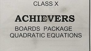 Class 10 Mathematics