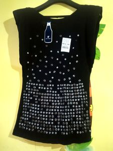 Brand New Black Top For Women