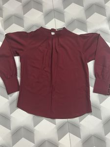 Maroon Long Sleeve top