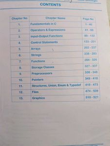 C Course Material