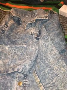 Distressed Denim Jacket