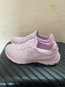 Skechers Women's Lavender Slip-On Sneakers