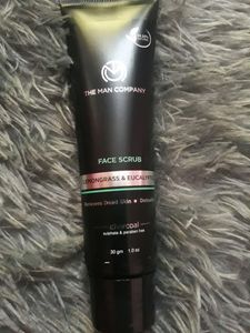 The Man Company Charcoal Tan Removal Face Scrub fo