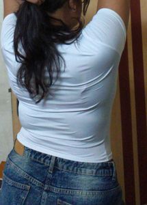 Lucky Lable Fitted Top