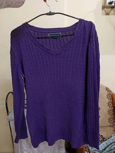 Lavender Woolen Top 💜🔥