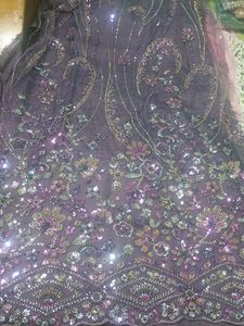 Embellished dress material