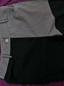 Color Block Wide Leg Pants
