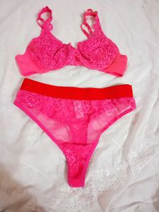 Lace Bra & Panty Set