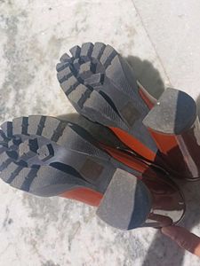 Y2K London Rag Platform Heels
