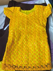 Vibrant Yellow Kurta Set
