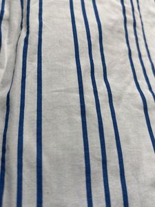 Bare Classic Striped Button-Up Shirt