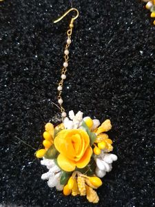 Floral Jewellery Haldi Set