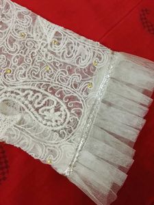White Chikenkari Kurti