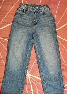 H&M wide leg jeans