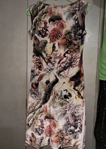 Multi Velvet Body con Dress