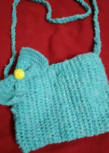 Handmade Crochet Sling Bag