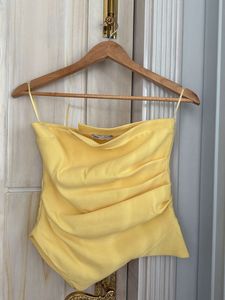 Chic Ruched Halter Top