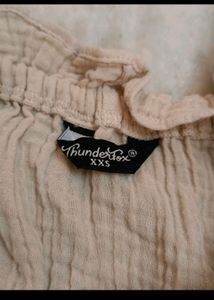 Thunderfox Crop Top Skin Colour