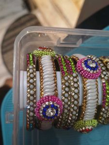 Assorted Indian Bangles Set