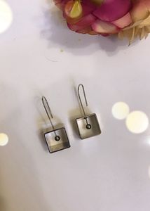 New Unique Square Drop Earrings