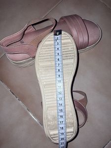 Stylish Pink Wedge Sandals for girls