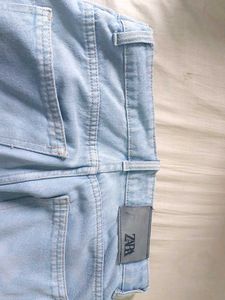 Light Wash Wide Leg Jeans