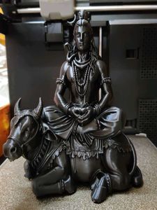 Lord Shiva Statue with Nandi Bull