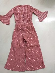 Peach Colour Partywear Dress