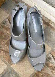 Melissa Grey Designer Heels Brand New Unused