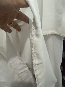 Elegant White Pakistani Dress