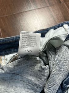 Embellished Blue Denim Jeans
