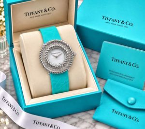 Tiffany &amp; Co. Gold Diamond Watch