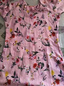 Pink Floral Top