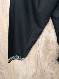 Black Embroidered Kashmiri Co ord set