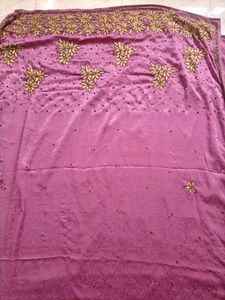 Beautiful Heavy Work Saree