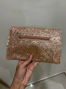 Glittery Bag With Chain
