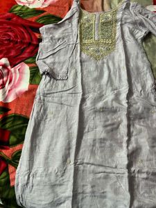 dabka work Kurta