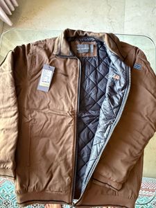 Unused Unisex Brown Jacket
