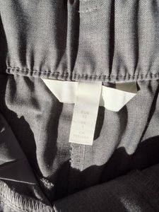 H&amp;M Grey Pleated Shorts
