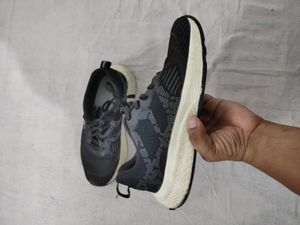 Athco Men's Black Athletic Running Shoes
